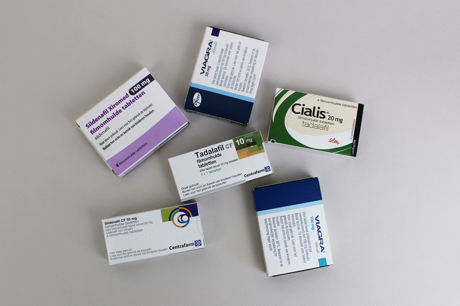 Erectiemedicatie. Het merk of generiek?